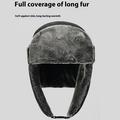 Fleeceforet tyk vinterhue til pelsjægere