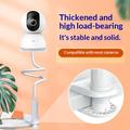 Fleksibel svanehalsbeslag til overvågningskamera, babyalarm - 110cm - hvid