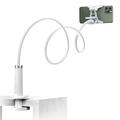 Fleksibel iPhone holder til bord og seng fra Ugreen - Hvid