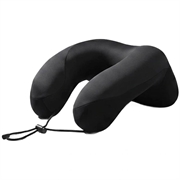 Flextail EZY ergonomisk rejsehovedpude - sort