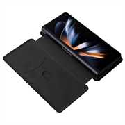 Samsung Galaxy Z Fold5 Flip Cover - Karbonfiber - Sort