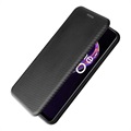 OnePlus Nord CE 2 Lite 5G Flip Cover - Karbonfiber - Sort