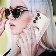 Samsung Galaxy A15 Flip cover med kortholder - MagSafe-kompatibel