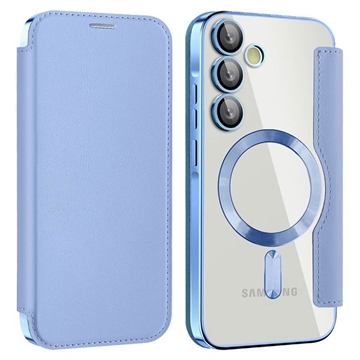 Samsung Galaxy A35 Flip cover med kortholder - MagSafe-kompatibel - Blå