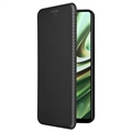 OnePlus Nord CE 3 Lite/N30 Flip Cover - Karbonfiber - Sort