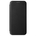OnePlus Nord N20 5G Flip Cover - Karbonfiber - Sort