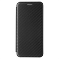 Samsung Galaxy S21 FE 5G Flip Cover - Karbonfiber - Sort