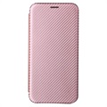 Samsung Galaxy S22+ 5G Flip Cover - Karbonfiber - Rødguld