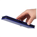 Sony Xperia 1 IV Flip Cover - Karbonfiber - Blå