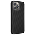 iPhone 15 Pro Max Flip Cover - Karbonfiber