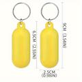 Flydende nøgleringssæt til udendørs vandaktiviteter - 4 stk. - Gul