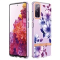Flower Series Samsung Galaxy S20 FE TPU Cover - Lilla Begonia