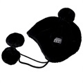 Fluffy Beanie Hue Bluetooth Headset - Sort