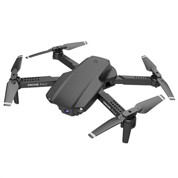 Sammenfoldeligt Drone Pro 2 med 4K HD Dobbelt Kamera E99 (Open Box - God stand) - Sort