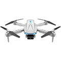 Foldbar FPV Mini Drone med 4K Dobbelt Kamera S89 (Open Box - God stand) - Grå