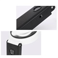 Sammenfoldeligt Forstørrelsesglas med UV & LED-Lys 7018A - Sort / Hvid