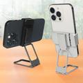Sammenfoldelig 360-graders Roterende Bordholder til Smartphone - Sort