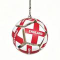 Fodbold-nøglering med landets flag - stressbold til fodbold - England