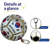Fodbold-nøglering med landets flag - Stressbold til fodbold - Korea