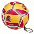 Fodbold-nøglering med landets flag - stressbold til fodbold - Spanien