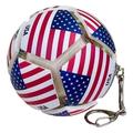 Fodbold-nøglering med landesymbol - Stressbold til fodbold - USA