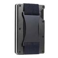 Airtag Wallet Metal Money Clip Front Pocket Case Kortholder Aluminium Metal Minimalistisk herrepung - Sort