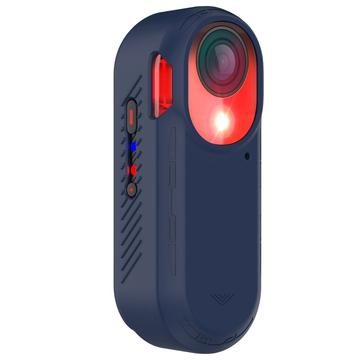 Garmin Varia RCT715 Silikone etui Anti-ridse blødt cover cykel let sykkel radar beskyttelses ærme - Midnatsblå