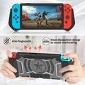 Nintendo Switch OLED 2021 Bi-color Anti-fall Protective Cover Console Controller Shockproof Case - Sort