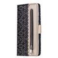 Lace Pattern Samsung Galaxy S23 5G Pung Cover - Sort