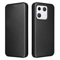 Xiaomi 13 Pro Flip Cover - Karbonfiber - Sort