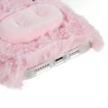 Fluffy Plush iPhone 14 Plus Hybrid Cover