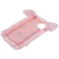 Fluffy Plush iPhone 14 Plus Hybrid Cover