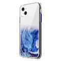 Marble Pattern iPhone 14 Plus Hyrbid Cover