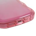 Wavy Edge Gradient iPhone 14 Pro TPU Cover - Pink