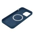iPhone 14 Pro Magnetisk Silikone Cover - Blå