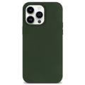 iPhone 14 Pro Max Magnetisk Silikone Cover - Mørkegrøn