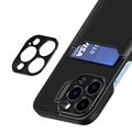 CamStand iPhone 14 Pro Cover med Kortholder - Sort