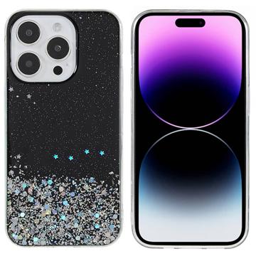 Starry Sky Sparkle iPhone 14 Pro TPU Cover