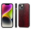 Snake Series iPhone 14 Coated Cover - Rød