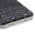 Starry Sky Sparkle iPhone 14 TPU Cover - Sort