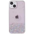 Starry Sky Sparkle iPhone 14 TPU Cover - Pink
