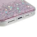 Starry Sky Sparkle iPhone 14 TPU Cover - Pink