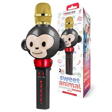 Forever AMS-100 Sweet Animal Karaoke Mikrofon til Børn