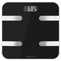 Forever AS-100 Analytisk Smart Body Fat Vægt - Sort