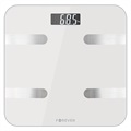 Forever AS-100 Analytisk Smart Body Fat Vægt - Hvid