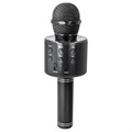 Forever BMS-300 Karaoke Mikrofon med Bluetooth-højtaler - Sort