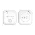 Forever FT-100 Bluetooth Tracker - Apple Find My Compatible - Hvid