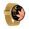 Forever Forevive 5 SB-365 Fashion Smartwatch til kvinder - Mesh-rem - Guld