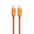 Forever Saffron USB-C-kabel - 1m, 60W - orange