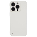 iPhone 13 Pro Max Plastik Cover Uden Sider - Hvid